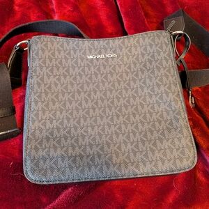Michael Kors Gray Messenger Bag